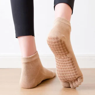 Brown Toe Socks